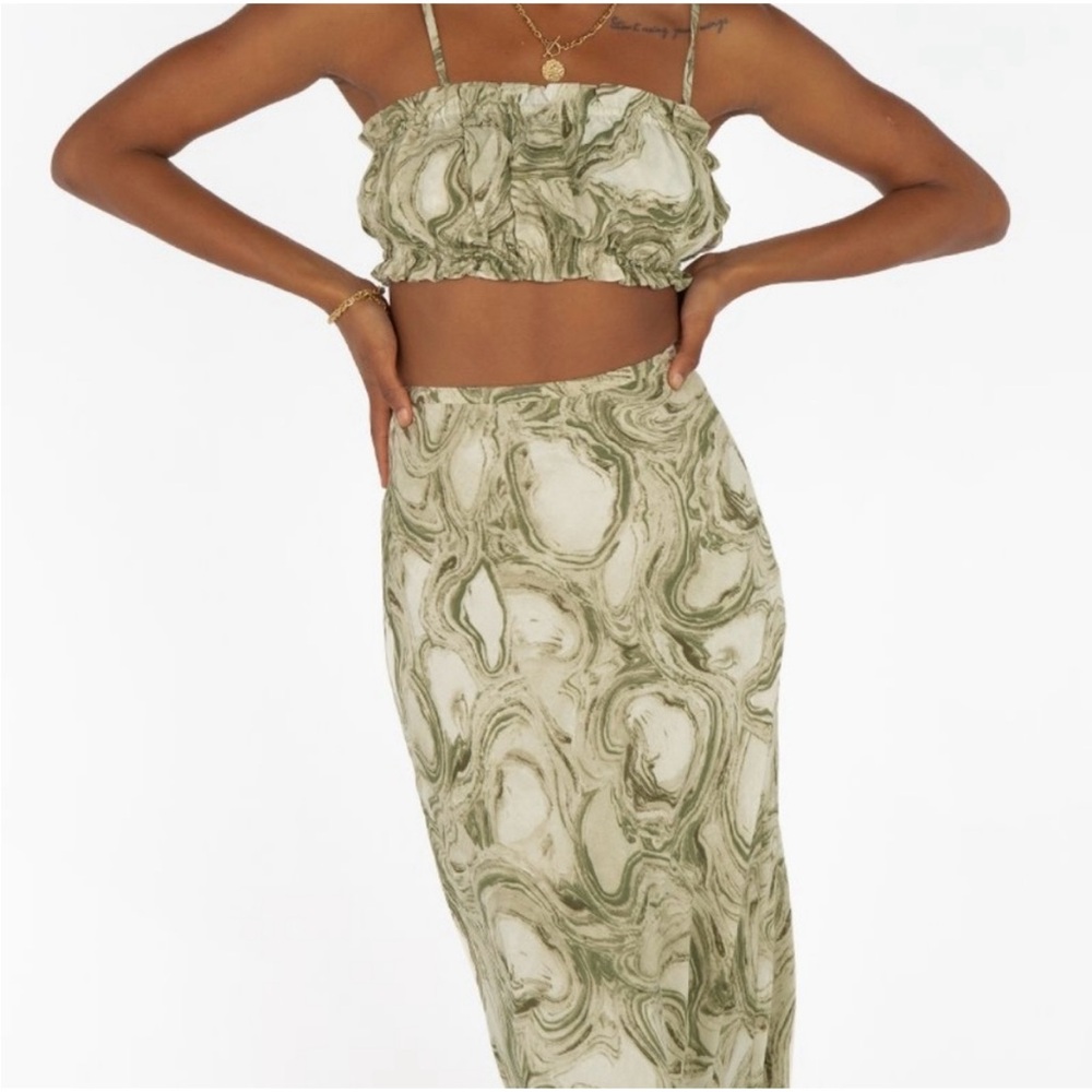 DISSH | Slip Midi Skirt